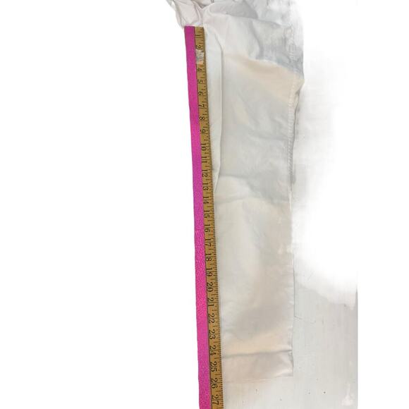 Old Navy Pixie Pants Women’s Size 4 White Slim Fit Ankle Trousers Stretch Cotton - Picture 7 of 9